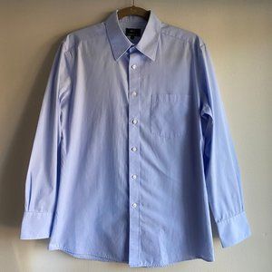 G2000 Solid Blue Men’s Dress Shirt